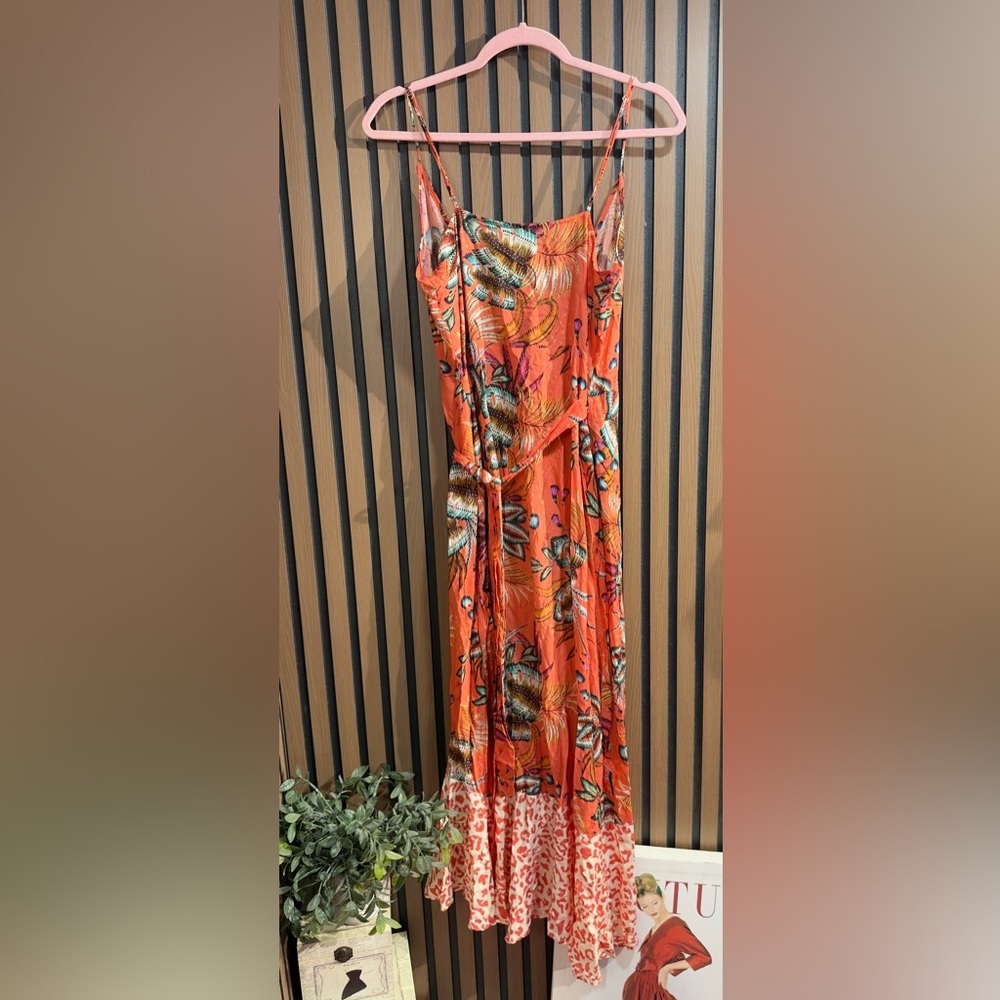Farm Rio for Anthropologie Musette Maxi Dress Sz SP - Picture 10 of 13